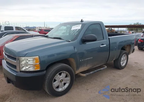 2007 Chevrolet Silverado 1500 Work Truck from USA, damaged, VIN 1GCEC14X37Z594924
